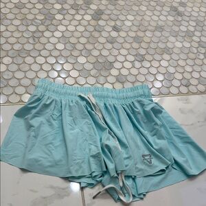 Light Blue/Teal Women's KeikiKona Shorts